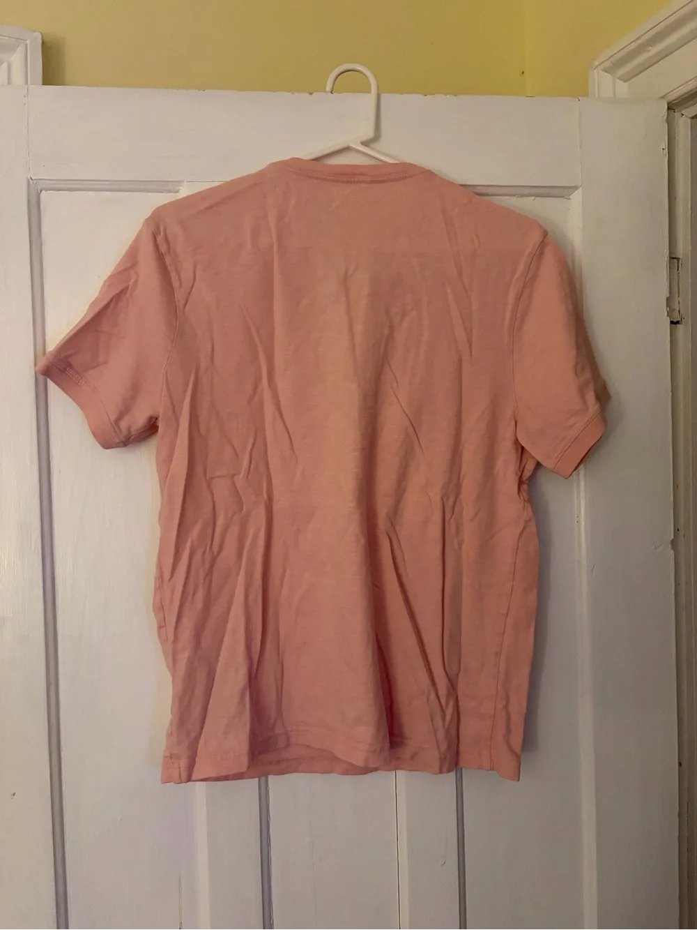 J. Crew Light Pink Henley T Shirt